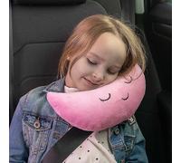 Dreambaby Benbat Mooni Seat Belt Travel Pillow with Head Support Pink