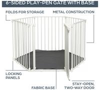 Dreambaby Discovery 3/1 Metal PlayPen and XXL Room Divider