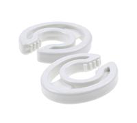 Dreambaby Door Stop EZY-Grip Finger Clamp Guard - White (Pack of 2)