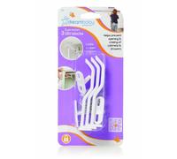 Dreambaby Dual-Action Ultralock (Pack of 3, White)