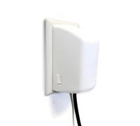 Dreambaby Dual Fit Outlet Plug Cover - Electrical Socket Guard for Standard and Decora (4 Pack)