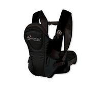 Dreambaby Manhattan Adjustable 3 in 1 Position Baby Carrier - IHDI Approved Hip Healthy - Newborns & Toddlers up to 15kg - Fits for Most Adult Sizes - Black - Model G296