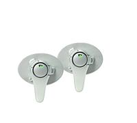 Dreambaby Ezy-Check Swivel Appliances Locks - Baby Proof Oven Safety Door Guard Latch - For Microwave Ovens, Diswashers, Washing Machine & Clothes Driers -2 Pack - Silver - Model F1104