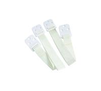 Dreambaby Furniture Wall Straps (Pack of 2, White)