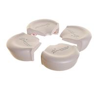 Dreambaby G1350 Large Round Soft Corner Protection Edge Protection Foam Shock Protection Child Lock (4 Pieces) Grey