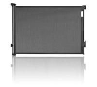 Dreambaby Retractable Baby Safety Gate (Black, 140cm)