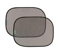 Dreambaby Insta-Cling Static Car Window Shades - UPF 50 Sun Protection, Black