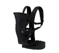 Dreambaby Journey Baby Carrier 3-Way Facing for Newborn & Older Babies 3.5kg - 15kg / 7.5 lbs-33 lbs - Black. Features Wider Base for Better Hip ergonomics