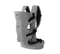Dreambaby Journey Baby Carrier 3-Way Facing for Newborn & Older Babies 3.5kg - 15kg / 7.5 lbs-33 lbs - Grey. Features Wider Base for Better Hip ergonomics