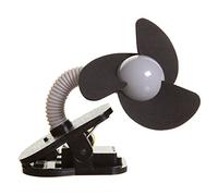 DreamBaby L278 - Stroller Fan - Silver Black, 1 Count, Silver/Black