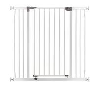 Dreambaby Liberty Xtra Tall Xtra Wide Hallway White Metal Safety Gate (Fits Gap 99-105.5Cms) White Pressure Mounted