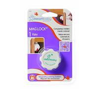 Dreambaby Mag Lock Replacement Spare Key (1 Pc) - Suitable for Dreambaby Magnetic Locks - for Cabinet & Drawers Magnetic Latches - White - F152