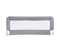 Dreambaby Milan Toddler Bed Rail - Extra-Tall Deluxe Padded Bedrails - Suitable for Flat Bed Base Up to King Size Mattress - Measures 110cm Wide x 45.5cm Tall - Grey