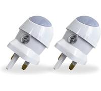 Dreambaby Motion Sensor Indoor Night Light for Kids and Adults, 360 Swivel Rotation, Automatic ON/Off Function, Long Life LED - 2 Pack