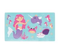 Dreambaby Non Slip Bath Mat with Heat Alert Sensor and Suction Cups (Mermaid)