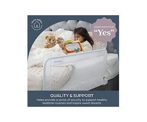 Dreambaby Prague Bedrail 110cm Wide x 45.5cm High, One Colour One Colour