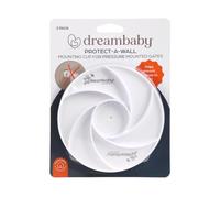 Dreambaby Protect-A-Wall - Baby Safety Gate Pressure Mounting Cups Wall Protector Guard - White - Model G930