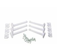 Dreambaby Safety Catches (Pack of 6, White)