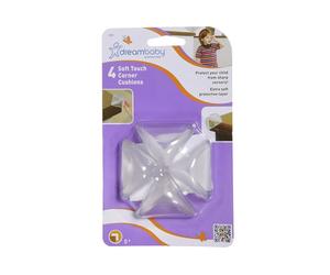 Dreambaby Soft Touch Corner Cushions Pack of 4