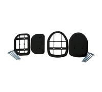Dreambaby Spacer Kit for Dreambaby Retractable Gate, Black
