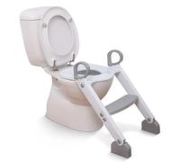 Dreambaby F6016 Step-Up Potty Training Toilet Topper seat, Grey/White, 1 Count (Pack of 1)