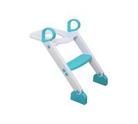 Dreambaby Step-Up Potty Training Toilet Topper - 2-Level Adjustable - Aqua-Model G6015, Aqua/White, 1 Count (Pack of 1)