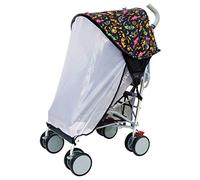 Dreambaby StrollerBuddy Extenda-Shade Baby Sun Shield - with Removable Insect Netting & UPF 50+ UV Protection -Animal Print Design - Model F284