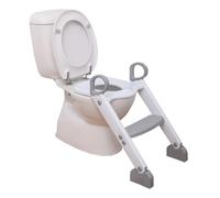 Dreambaby Strong Ladder Step-Up Toddler Toilet Trainer White & Grey - G6016