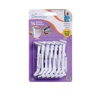 Dreambaby Wide-Grip Secure Catches Pack of 14