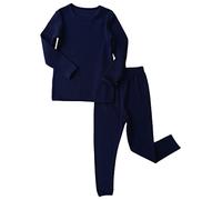 DreamBuy 20 Colours Ribbed Pyjama/Tracksuit/Loungewear Unisex Boys And Girls Pyjamas Baby Clothes Pyjamas For Women And Mens Pyjamas (0-3M, Oxford Blue)