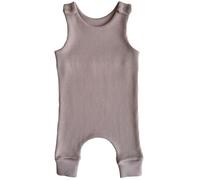 DreamBuy Soft Cotton Dungarees Custom Embroidered Design for Newborn to Toddler, Safari & Christmas Themes, Ideal Personalised Gift for Baby Shower or 1st Birthday (Velvet Mocha, 6-12 Months)