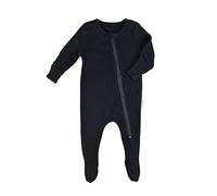 DreamBuy Zip Sleepsuit Personalised or Plain - Baby Gift, Personalised Gifts, Baby Clothes for Boys or Girls Newborn Essentials Customised (2-3 years, Black)