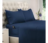DREAMCARE Queen Sheet Set - Queen - Extra Deep - Navy Blue