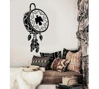 Dreamcatcher Drum Wall Stickers Amulet Amulet Bird Vinyl Stickers Home Living Room Bedroom Decoration Beautiful Stickers 57x110cm