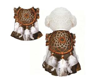 Dreamcatcher Feather Art S Pet Apparel for Small Dogs-Cute Summer Outfit for Puppy, Soft Breathable Pet Clothes for Cat