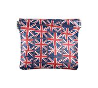 Dreamcatcher Hearts Navy Coin Purses PU Leather Change Holder Waterproof Cosmetic Bag for Travel, Flag Red White Blue, One Size, Flag Red White Blue