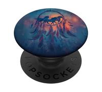 Dreamcatcher Horses Sunset Sky Mystical Art PopSockets Adhesive PopGrip