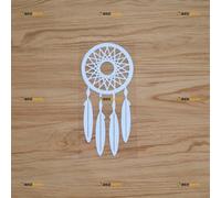 Dreamcatcher Native American Indian Sticker Decal Vinyl - White 15.2cm - for Car Boat Laptop Cup No Background Die-Cut 0213b5