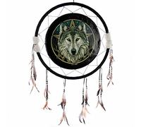 Dreamcatcher (Large) - Lisa Parker Celtic Wolf - Grey