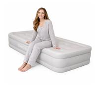Dreamcatcher Single Air Bed Premium Blow Up Mattress With Built In Pump 195X96X47Cm And Storage Bag Included