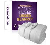 Dreamcatcher Superking Size Electric Blanket Dual Control Heated Fitted Underblanket 203 X 182Cm 3 Heat Settings, Machine Washable