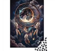 Dreamcatcher Tales Jigsaw Puzzle Adult 1000 Pieces Classic Puzzle Wooden Jigsaw Puzzle Wall Art Unique Toys 1000pcs (75x50cm)