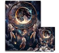 Dreamcatcher Tales Puzzle 1000 Pieces Jigsaw Impossible Jigsaw Puzzles for Adults for Birthdays And Holidays 26X38CM/10.23x14.96inch