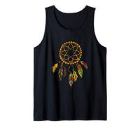 Dreamcatcher With Feathers Spiritual Ethnic Boho Bohemian Tank Top