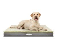 Dreamcatcher XL Dog Bed, 9cm Orthopaedic Egg Crate Foam, Reversible | 104 x 74 x 9cm bed with egg-crate foam, reversible Sherpa/Oxford cover and removable machine-washable cover.
