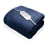 Dreamcatcher XL Electric Throw Heated Double Over Blanket Fleece - Navy Blue Dreamcatcher Navy Double