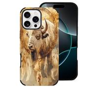 Dreamcatchers Bison Cell Phone Compatible with iPhone 16 Basic Fiber Skin Cases Classic Protection iPhone 16 Pro Max