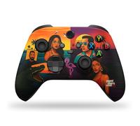 DreamController G. T. A. 6 Custom X-box Controller Wireless compatible with X-box One/Series X/S Customized in USA with Permanent HYDRO-DIP Printing (NOT JUST A SKIN).