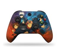 DreamController Jujjutsu Kaiisen Custom X-box Controller Wireless compatible with X-box One/Series X/S Customized in USA with Permanent HYDRO-DIP Printing (NOT JUST A SKIN) (MODDED)