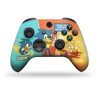 DreamController Sonnic Comiics Custom X-box Controller Wireless compatible with X-box One/Series X/S Customized in USA with Permanent HYDRO-DIP Printing (NOT JUST A SKIN)